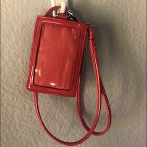 Coach wallet/ID lanyard